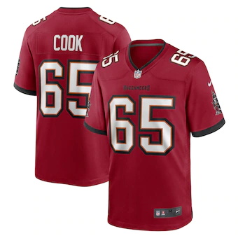 mens nike dylan cook red tampa bay buccaneers game player j